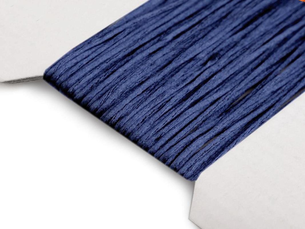 Satinschnur Ø1 mm dunkelblau